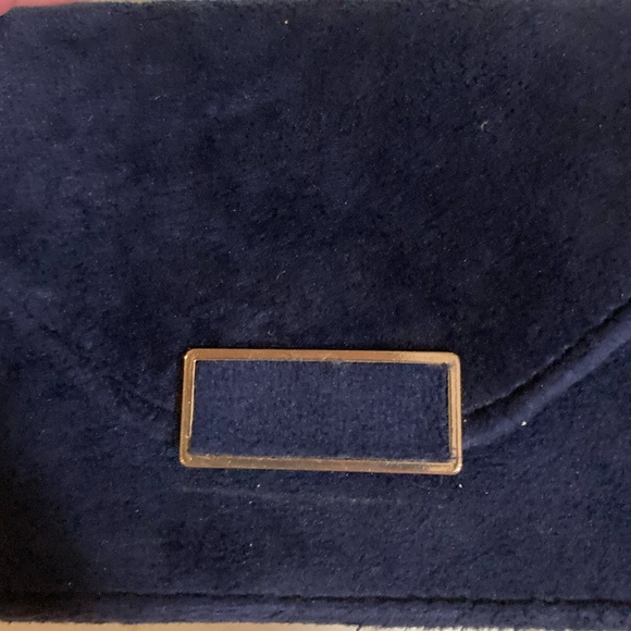 EUC Vintage Mini Faux Suede Crossbody Purse - Picture 3 of 5